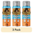 (3 Pk) Gorilla Waterproof Patch & Rubberized Sealant Spray, 14 Ounce,clear New. Price: $52.44.