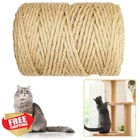 Niserelesa Sisal Rope 1/4 Inch 295FT Cat Scratcher Tree Repair Diy New. Price: $34.99.