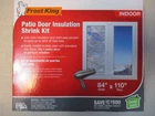 Frost King Indoor Patio Insulation Kit Clear 84" X 110" New&. Price: $13.45.