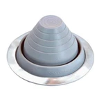 Aztec Washer Inc. #3 Round Silicone Pipe Flashing Boot, Gray Metal Roof New. Price: $12.00.