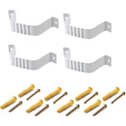 Vyh Gutter Straps 2X3 Downspout Bracket 2"X3", White 4PCS New. Price: $18.33.