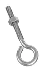 National Hardware N221-598 Holds Upto 85 Lbs. Stainless Steel Eye Bolt 1/4X3 In. New. Price: $7.49.
