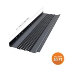 Guard By Gutterglove 4' X 6" All-aluminum Black (40' Kit) New. Price: $92.63.