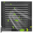 (black Pack X 10"INCH) Gable Vents, Aluminum Walls, Lofts, Garages Etc ... New. Price: $21.45.