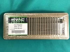 Four Hvac Heater Air Duct Floor Registers Brown Metal 4"X12" New Sealed. Price: $17.99.