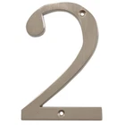 Distinction 843322 4-INCH Brushed Nickel Flush-mount House, Number New. Price: $11.95.