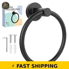 Setsail Matte Black Towel Holder - Stainless Steel Hand Ring New. Price: $23.99.
