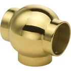 Lavi Industries Ball Tee For 2"" Tubing Polished Brass 00-704/2 New. Price: $89.61.