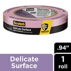 Scotch Delicate Surface Painter's Tape 2080-24EC, 0.94 X 60 Yd New. Price: $15.90.