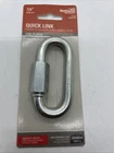 National Hardware Quick Link 3/8" Zinc Plated V3150 New. Price: $10.49.