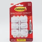 3M Command Mini Hooks General Purpose Holds 0.5 Lbs 18 24 Adhesive Strips New. Price: $10.88.