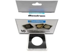 10 Quadrum Square Coin Capsule Holders For Liberty Franklin Kennedy Half Dollars New. Price: $7.89.