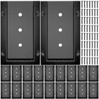 Indeckmo 20PCS Railing Connectors, 2X4 (1.5"X3.5") Brackets For ... New. Price: $40.69.