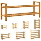 Vidaxl Shoe Rack Storage Organizer Shelf For Closet Solid Oak Wood New. Price: $158.46.