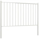 Fence Panel Garden Barrier With Posts Powder-coated Steel Vidaxl New. Price: $68.99.