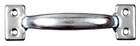 National Hardware 6-1/2 In. Zinc-plated Silver Steel Door Pull (pack Of 2) New. Price: $17.13.