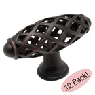 *10 Pack* Cosmas Cabinet Hardware Oil Rubbed Bronze Birdcage Knobs #1749ORB New. Price: $23.60.