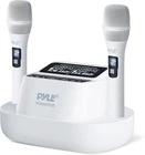 Pyle Usa Uhf Wireless Microphone System, Model: PDWM3100, White (D609) Open. Price: $75.00.
