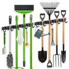 Zongool 2 Pack Broom Holder Wall Mount, 4 Racks And 5 Hooks Mop Hanger M... New. Price: $34.84.