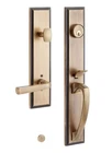 Signature Hardware 552055AB MNG-EXTR-5002 Entry Door Lever Set Rh -antique Brass Open. Price: $112.49.