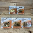 Lot Of 5, Sash Lock, Window Hardware 171857 Brass, Slide-co By Prime-line New. Price: $29.67.