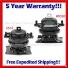 L649 Fits: 2005-2006 Honda Odyssey 3.5L I-vtec Auto, Front & Rear Motor Mount New. Price: $150.60.