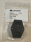 1PCS New For Schurter Power Filter 4304.4025, 125/250VAC, 50/60HZ Cencorp Festo. Price: $225.00.