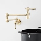 Signature Hardware 488314 4.6 Gpm Double Handle Wall Mounted Retractable Pot New. Price: $176.00.