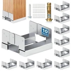 6X6 Galvanized Post Base For Concrete, 10 Pack Deck Anchor 5.5X5.5 New. Price: $140.93.