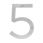 Sure-loc HNSS6-5 Inch Tall Address House Number '5' Satin Stainless New. Price: $24.62.