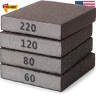 Bates 4-PACK Sanding Sponge Set, 60/80/120/220 Grit Washable & Reusable New. Price: $8.95.