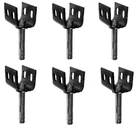 6 Pack Mobile Home Dry Concrete Slab 3" Anchors With Expansion Bolts Double Head New. Price: $68.95.