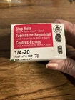 Hillman 1/4-20 Nylon Insert Steel Stop Nuts #180147 New Open Box. Price: $7.99.