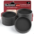 Yelanon Furniture Coasters - 8 Pcs 3 Round Caster Cups Slip Pad... New. Price: $23.14.