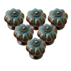 Ieik Cabinet Knobs 6 Pack Glazed Ceramic With Pumpkin Shape For Decor D... New. Price: $14.62.