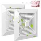 Tihcxny (GLOSS-2P 12"X 12"INCH Bathroom Exhaust Fan Cover 12X12INCH, White New. Price: $38.90.