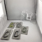 Qty 5 Hillman Aluminum Assorted Carabiner 6 In. 701287 Metal Key Clip Multicolor Open. Price: $17.99.
