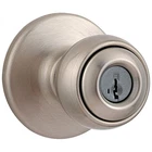 Kwikset Polo Entry Door Knob With Lock 1 Pack Smartkey Satin Nickel New. Price: $30.75.