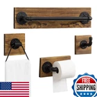 Mygift 4-PIECE Bathroom Hardware Set Toilet Paper Holder Burnt Wood And New. Price: $116.65.