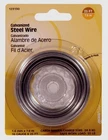 Hillman Steel Wire 25 Ft. 16 Gauge Galvanized 55 Lb. Crafts Hanger Holder 123130 New. Price: $11.99.