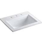 Kohler 2337-8-0 Memoirs Stately 22-3/4" Rectangular Dropin Bathroom Sink, White New. Price: $250.00.