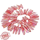 Mookaitedecor Red Quartz Crystal Points Beads 0.5"-1.6" New. Price: $44.99.