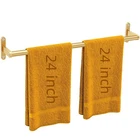 Gold Towel Bar 24 Inch, Kljkpa For Bathroom Wall, Stainless Steel H... New. Price: $20.06.