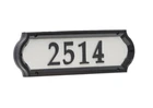 Products Nite Bright Address Sign 16" X 4.5" Black Numbers White Reflective Back New. Price: $36.93.