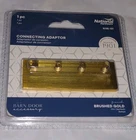 National Hardware N700-107 3-1/8 Inch Barn Door Track Splicer Brushed Gold New. Price: $12.99.
