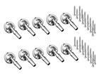 Atlantis Rail Easy C0981-S104 Flat Swivel Terminating End 10-PACK For Cable New. Price: $201.24.