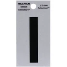 Hillman 839336 Mylar Black Reflective Self-adhesive Letter 2 In. (pack Of 6) New. Price: $7.13.