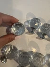 Lot 10 Badgley Mischka Home Crystal Drawer Knobs. 5 Matte Finish Glossy Used. Price: $45.00.