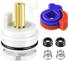 1 Pack Square Stem Washerless Cartridge Replacement For DA603566, Shower New. Price: $28.78.