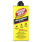 Goof Off Professional Strength Latex Paint And Adhesive Remover, 6OZ New. Price: $9.99.